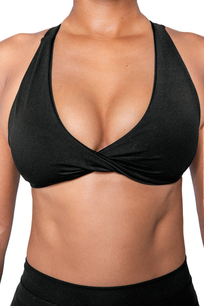 Twist Me Top - Black